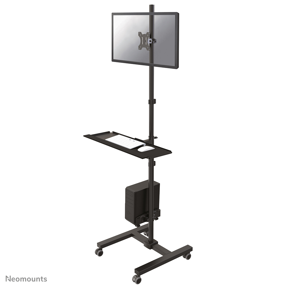 Neomounts - Mounts               Mobile Workplace Floor Stand        (monitor Kb/mouse And Pc)           Fpma-mobile1700