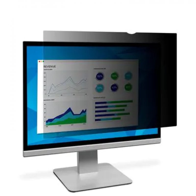 3M PF24.0W9 24.0" Widescreen (16:9) Desktop Monitor Privacy Filter Frameless 98044054355 PF240W9B - C2000