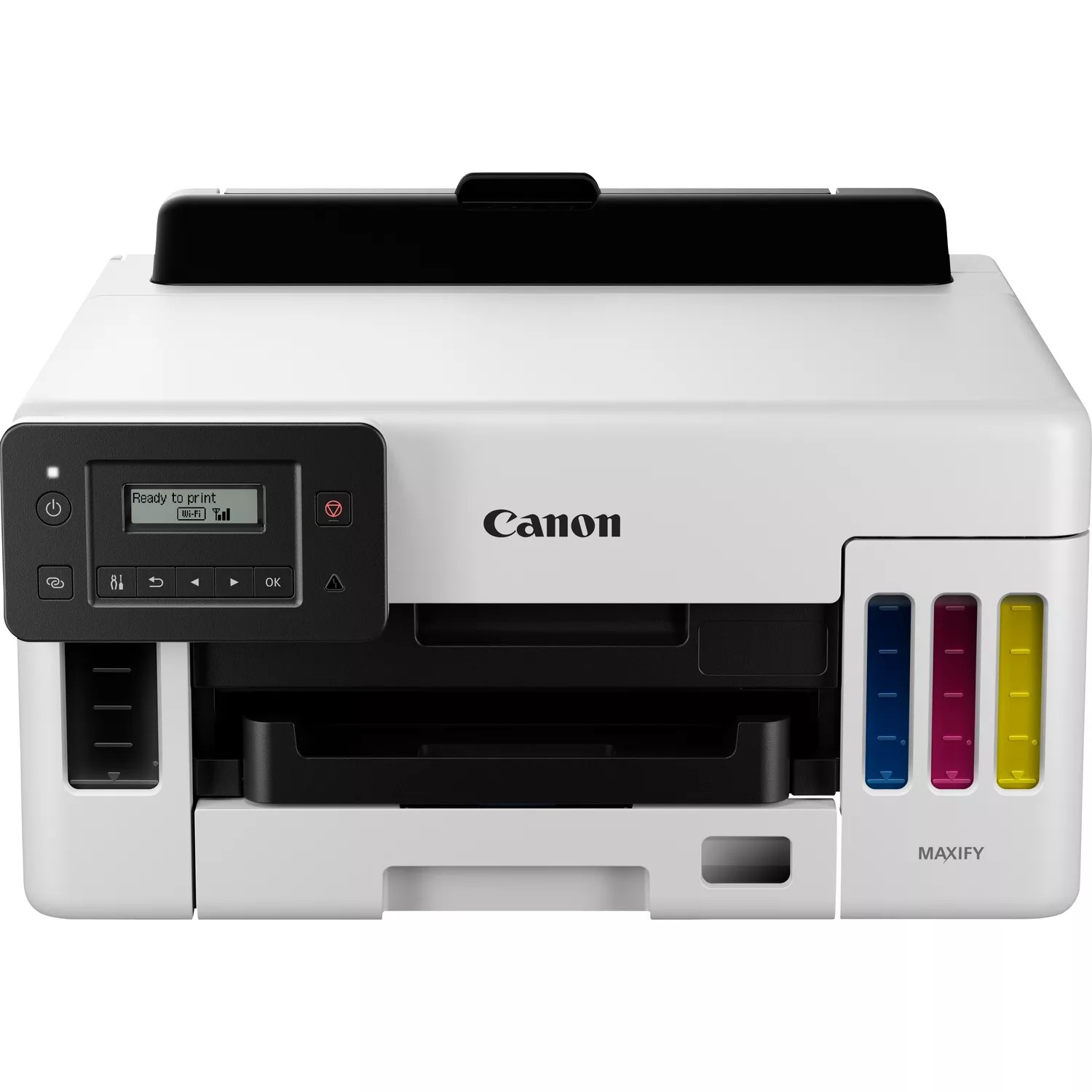 Canon MAXIFY GX5050 GX 5050 - Printer - Colour - Duplex - Inkjet - ITS - A4/Legal - 600 X 1200 Dpi - Up To 24 Ipm (mono) / Up To 15.5 Ipm (colour) - Capacity: 350 Sheets - USB 2.0, LAN, Wi-Fi - C2000