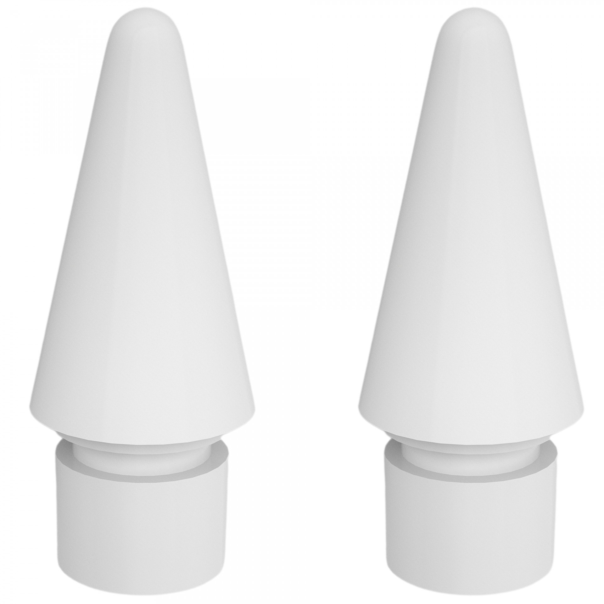 Deqster - Input Pen              Replacement Tips For Pencil         Lite 2 Stk. White Lite              80-2000001