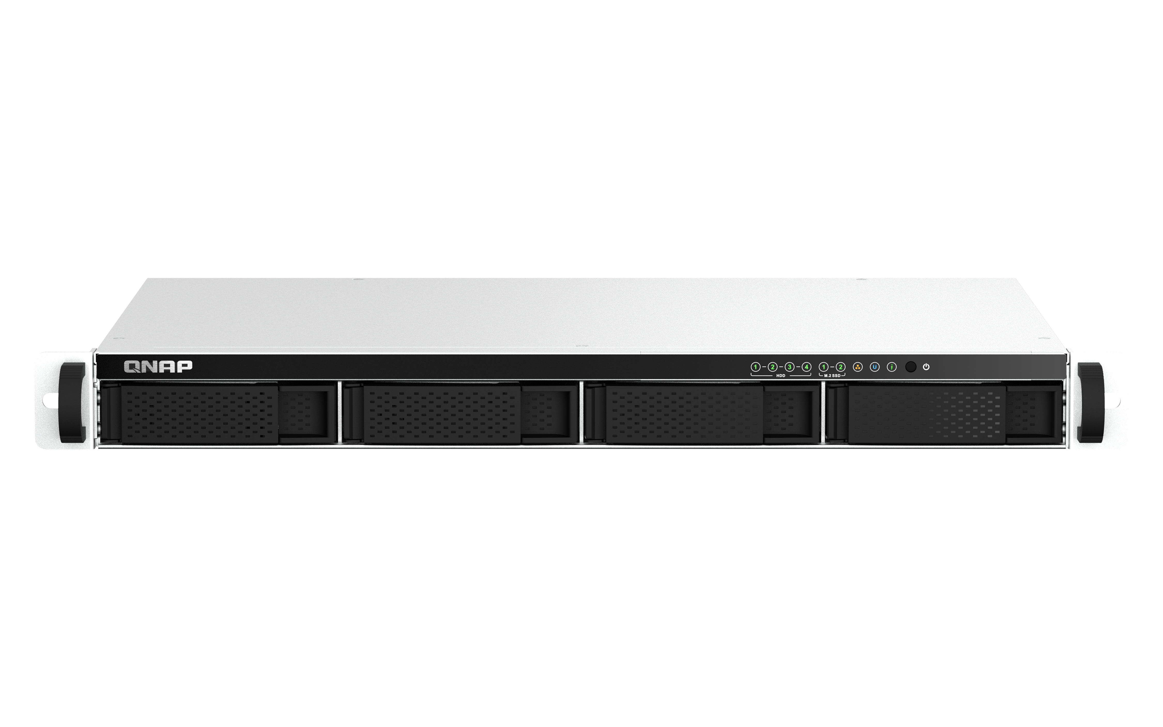 Qnap - Nas Rm                    Ts-464eu-8g 1u4bay 8gb 2x2.5gbe     2xusb3.2genii 2xusb2.0 Singpsu      Ts-464eu-8g
