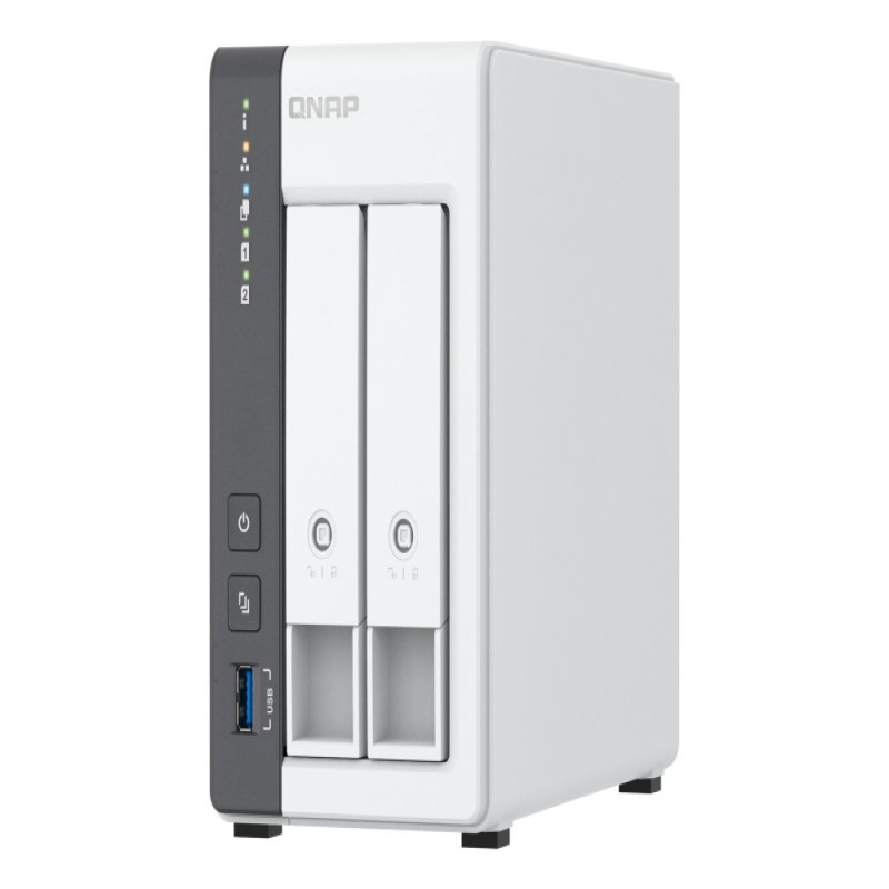 Qnap - Nas Dt                    2-bay Arm 4c 2ghz 2xsata 6gb/s      3.5/2.5in 4gb Ram 1xgbe 1x2.5gbe    Ts-216g