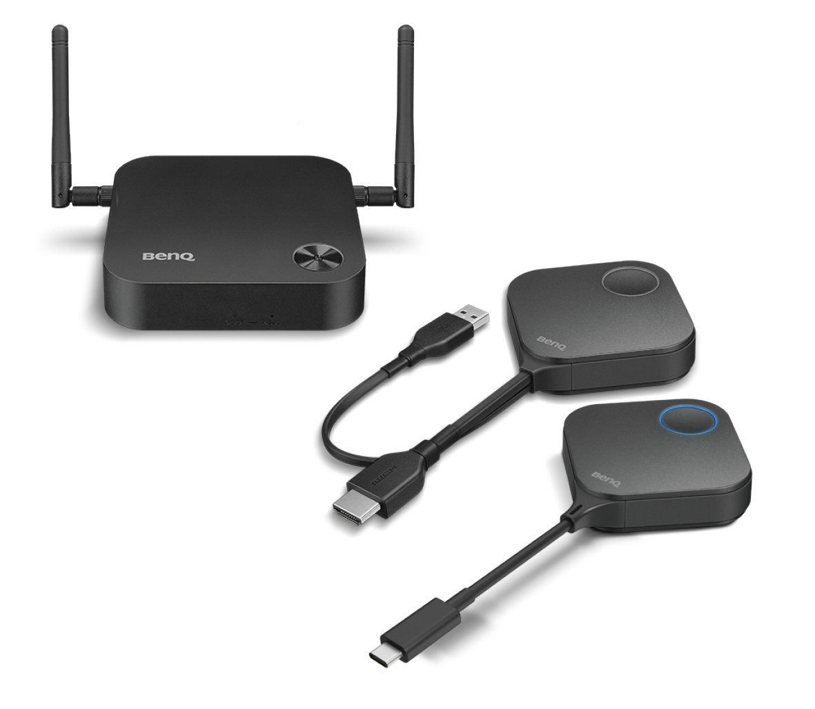 BenQ InstaShow WDC10HC - Wireless Video/audio Extender - Wi-Fi 5 9H.JLD78.N6E - C2000