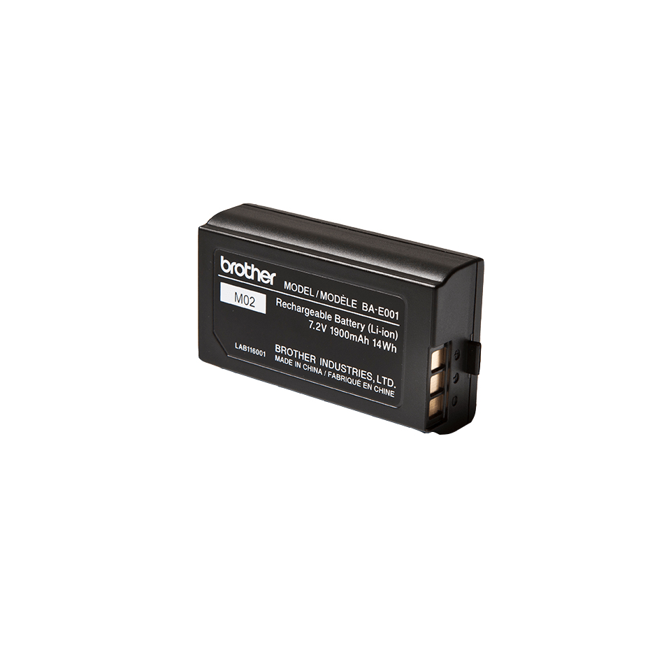 Brother - Warranties             Rechargeable Li-ion Battery         F/ Pt-h300                          Bae001