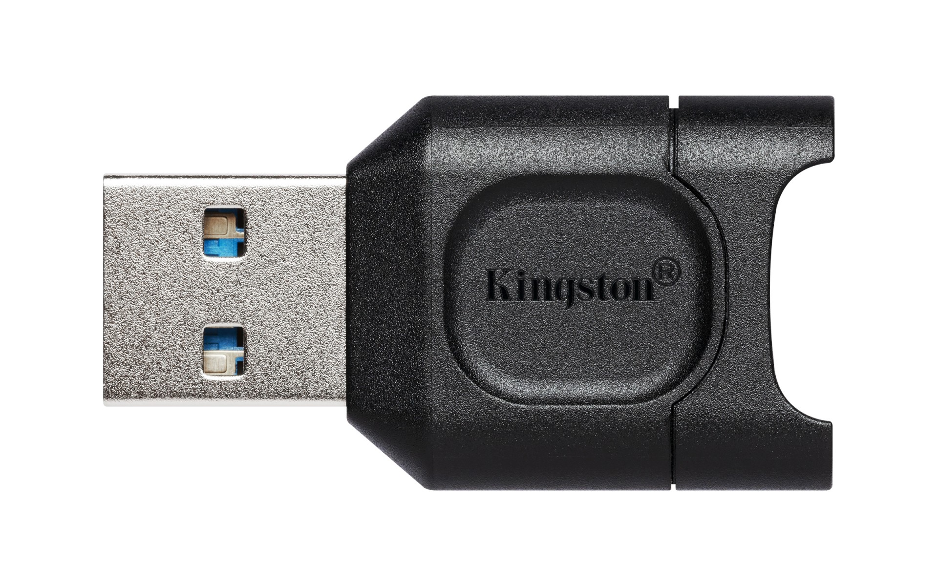 Kingston MobileLite Plus - Card Reader (microSD, MicroSDHC, MicroSDHC UHS-I, MicroSDHC UHS-II, MicroSDXC, MicroSDXC UHS-I, MicroSDXC UHS-II) - USB 3.2 Gen 1 MLPM - C2000