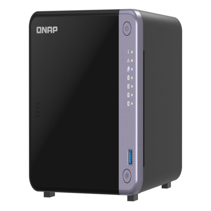 QNAP 4-bay 3.5" desktop NAS  (TS-432X) AL524 4C 2.0GHz,  TS-432X-4G - eet01