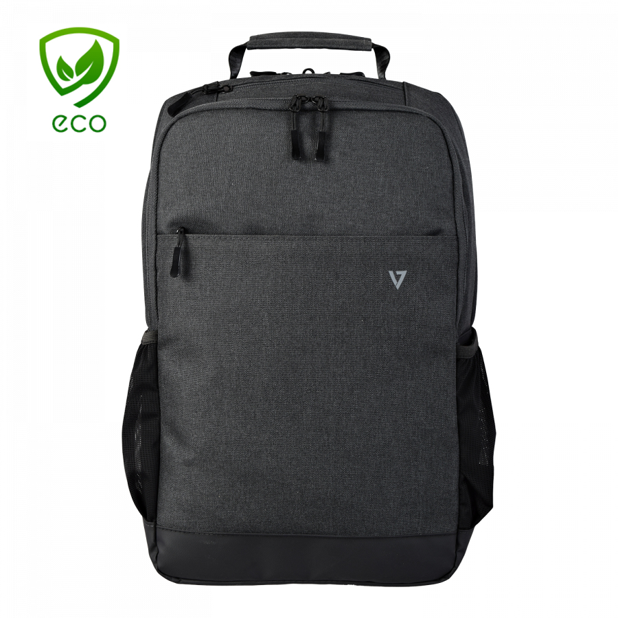 V7 - Bags                        14in Elite Slim Backpack Grey 2     Main Compts                         Cbx14