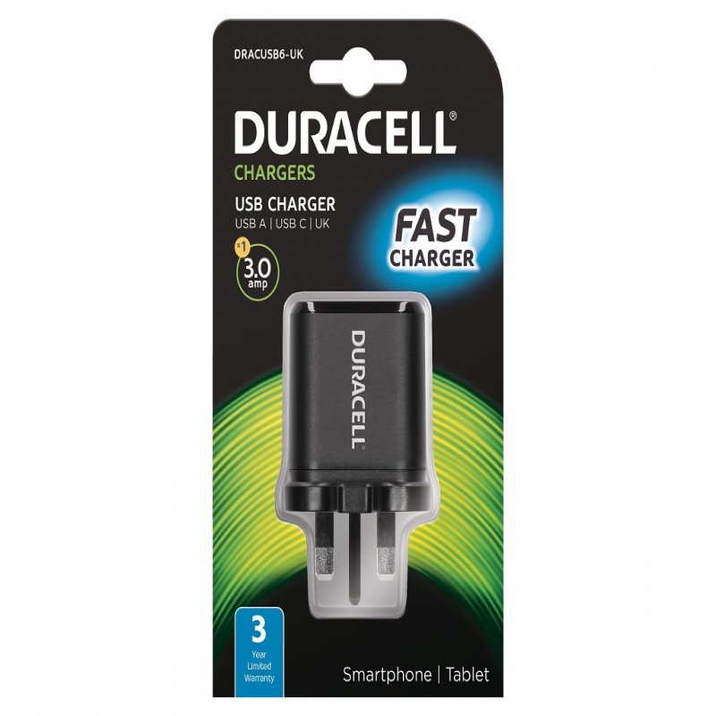 DURACELL TYPE-C + TYPE-A MAINS