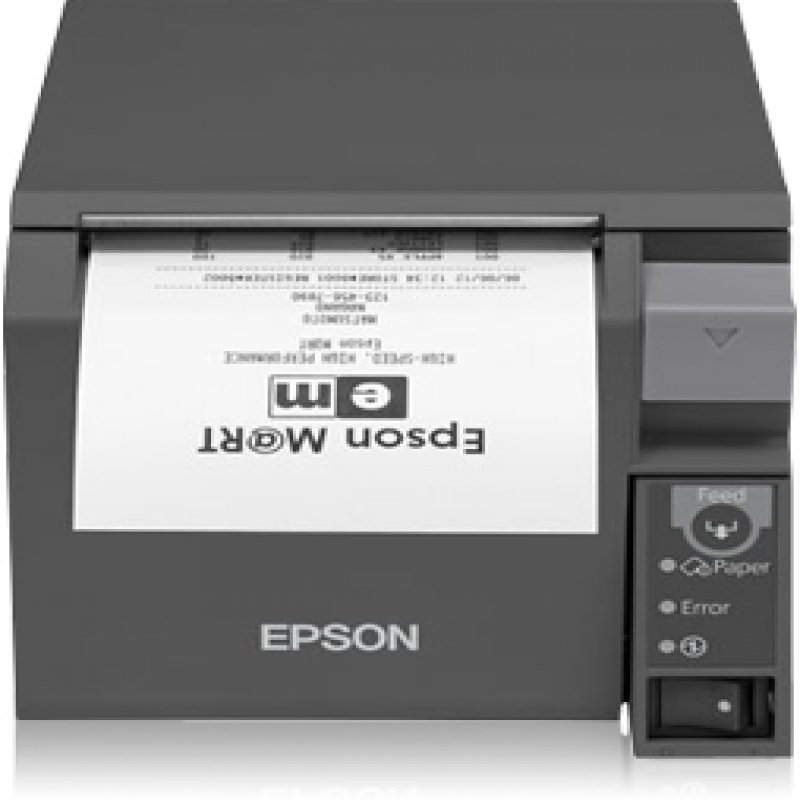 Epson - Print Volume P3          Epson Tm-t70ii (025a1): Seri        + Built-in Usb Ps Black Uk          C31cd38025a1