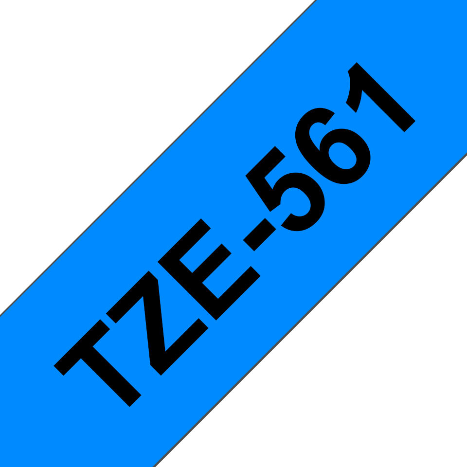 Bro 36mm Gloss Black On Blue Tape Tze561 - WC01