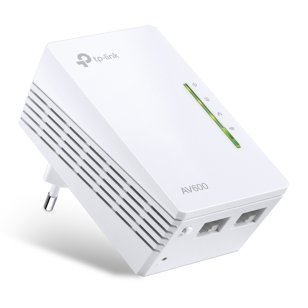 TP-Link AV600 Pwrln WiFi Extndr 2 prt V4 TL-WPA4220 - CMS01