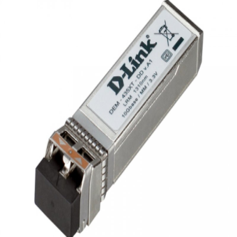 DEM-431XT-DD D-Link Compatible Transceiver SFP+ 10GBase-SR (850nm, MMF, 300m, LC, DOM)