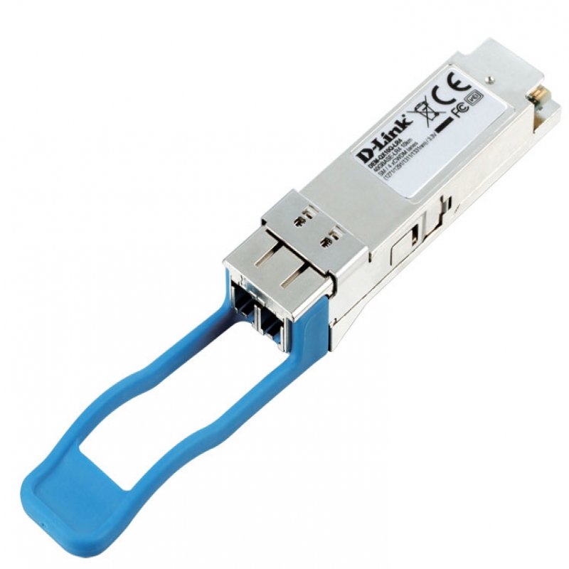 DEM-QX10Q-LR4 D-Link Compatible Transceiver QSFP+ 40GBase-LR4 (1310nm, SMF, 10km, LC, DOM)