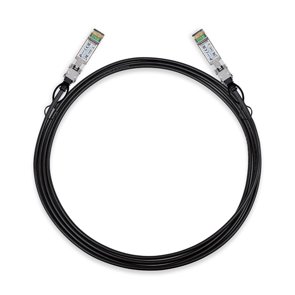 TL-SM5220-3M TP-Link Compatible Direct Attach Copper Cable 10GBase-CU SFP+ (Passive Twinax, 1m)