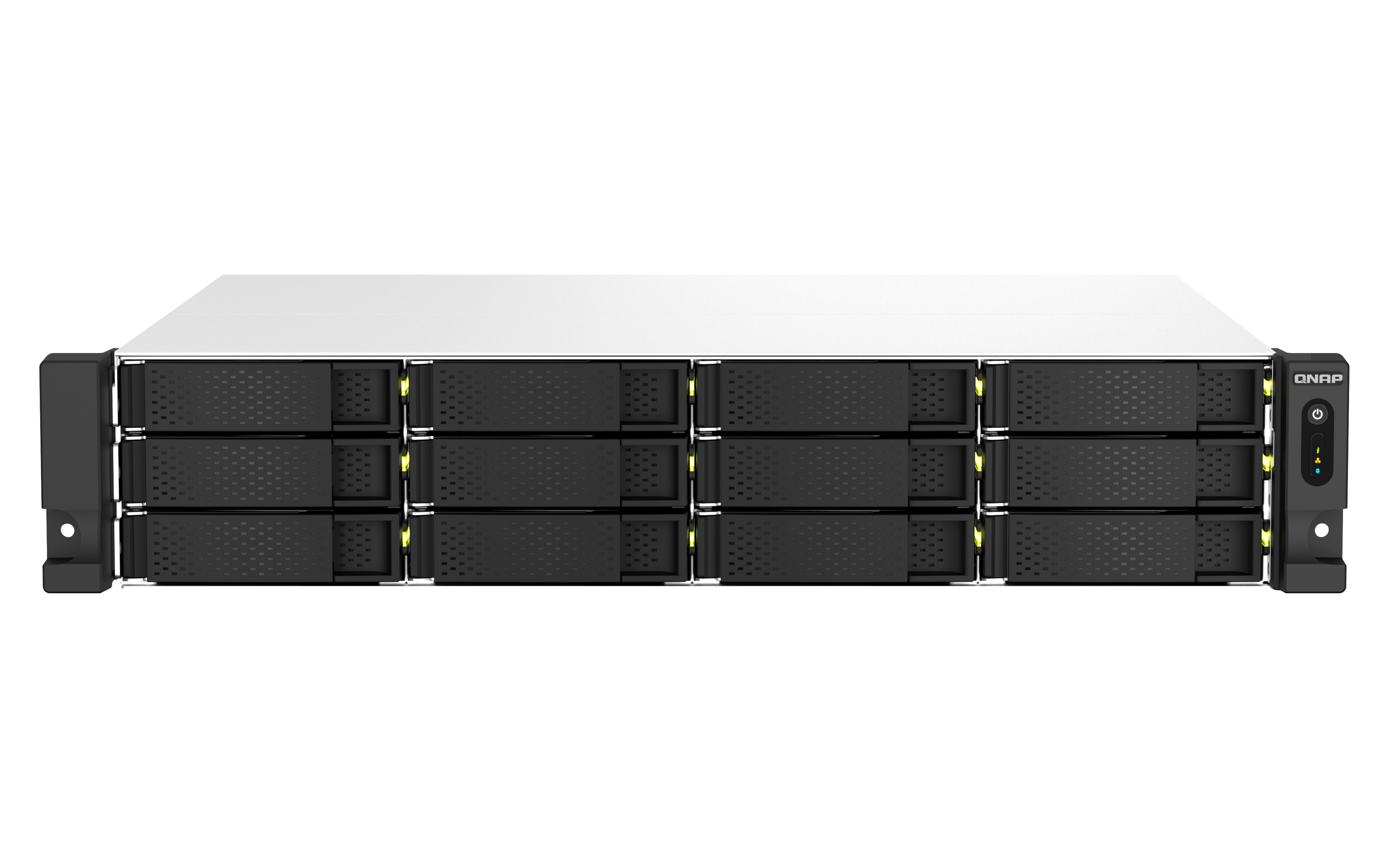 QNAP TS-1264U-RP-8G 12 Bay Rack TS-1264U-RP-8G - CMS01