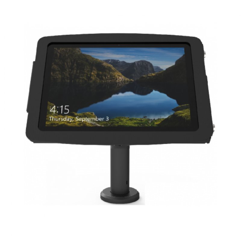 Compulocks VESA Tilting Kiosk Stand 8" With Cable Management - Stand - For Tablet - Mounting Interface: 100 X 100 Mm - Pole Mount TCDP01540GEB - C2000