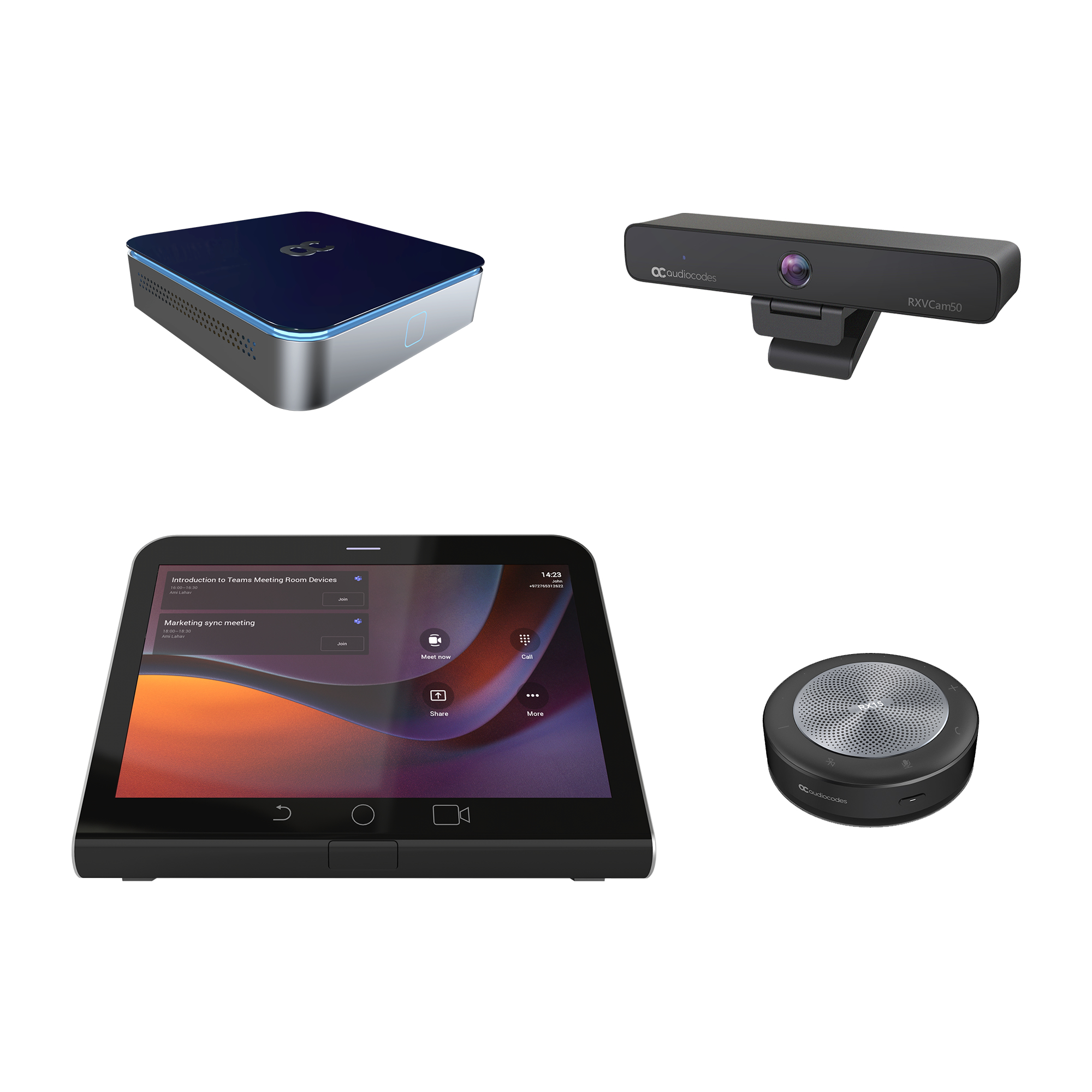 Audiocodes - Ms Teams Room       Rxv200 Microsoft Teams Room         Compute Bundle 20 Including Rx-p    Rxv200-b20