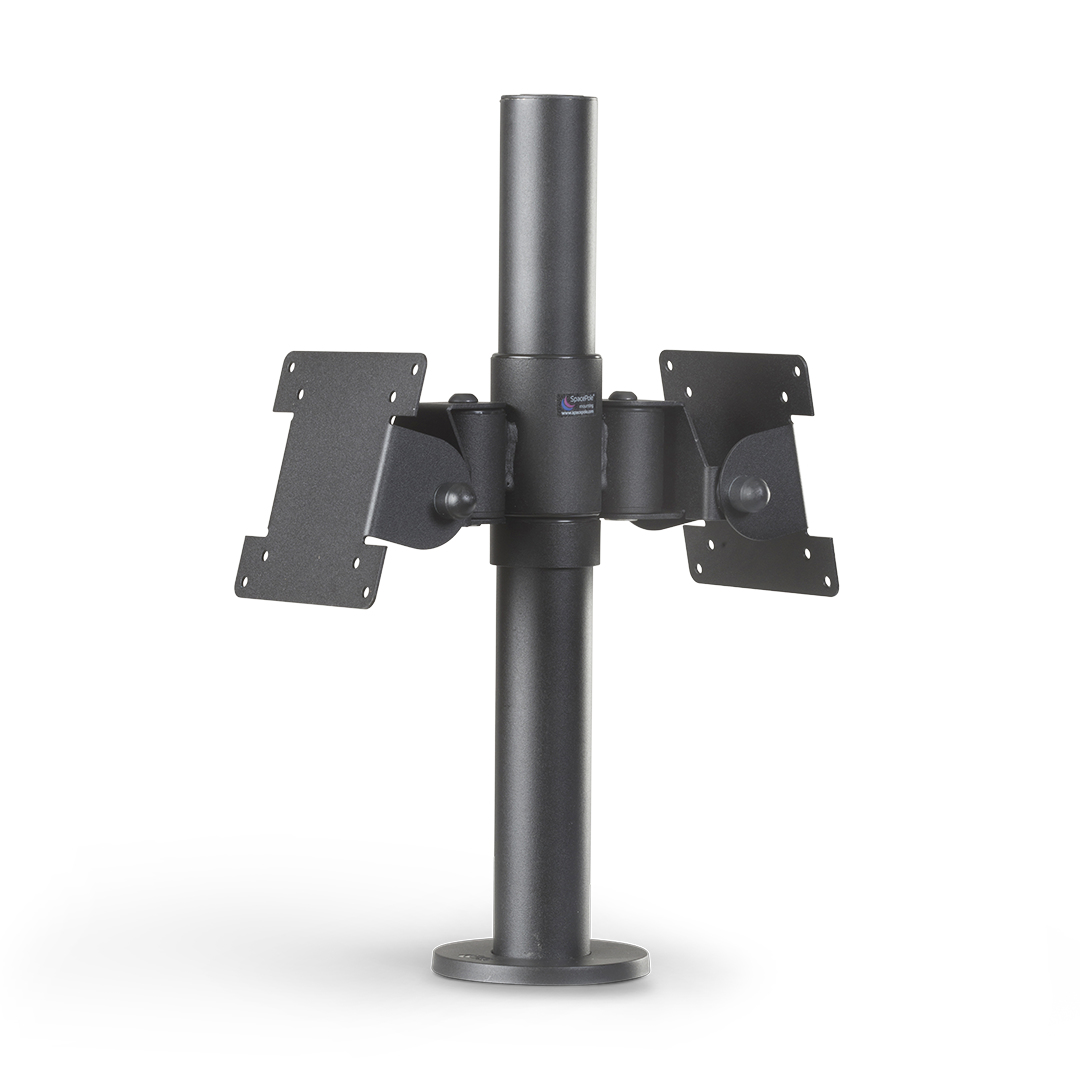 Ergonomic Solutions New SpacePole Back-to-back  Screen Mount, VESA 75/100 -  SPV1103-FX-02 - eet01