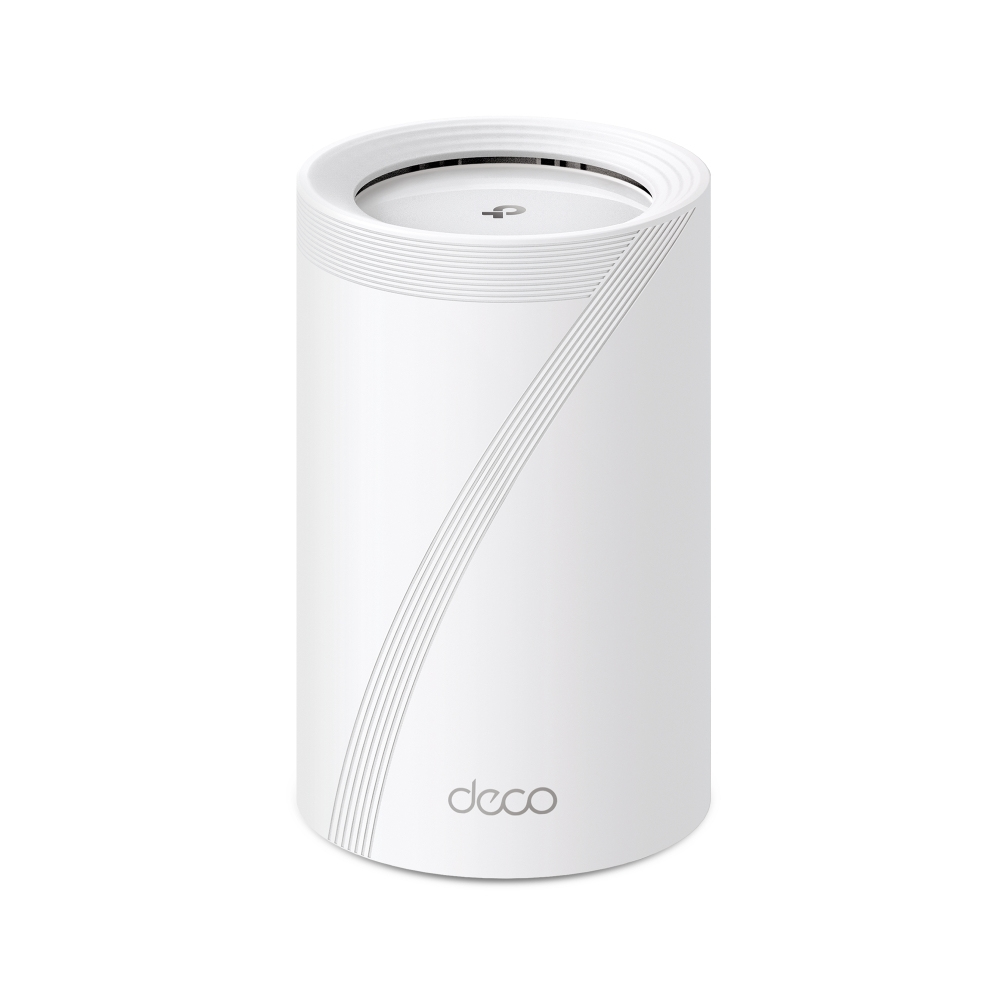 TP-Link Deco BE65-5G V1 - Wi-Fi System - (router) - Mesh - WWAN 1GbE, 2.5GbE, Wi-Fi 7 - Wi-Fi 7 - Multi-Band - 3G, 4G, 5G DECO BE65-5G(1-PACK) - C2000