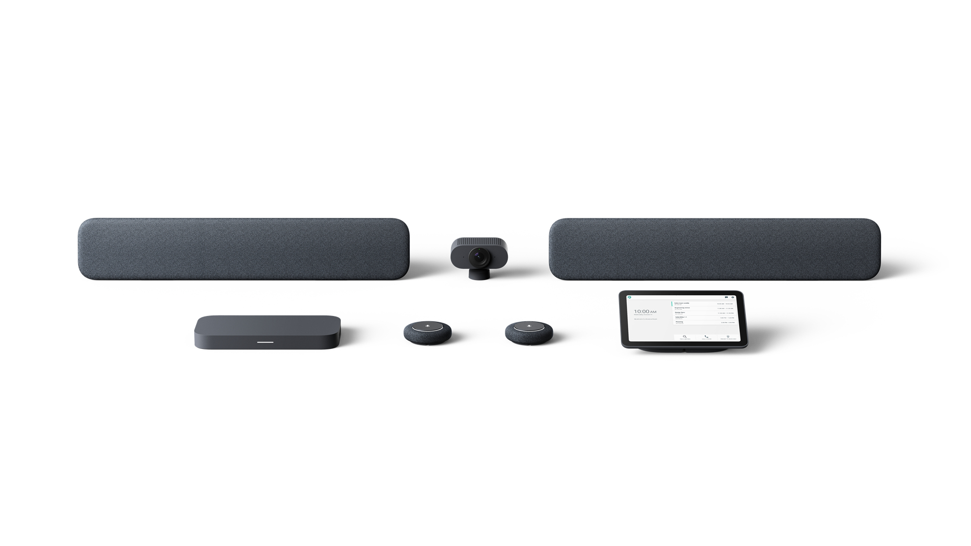 Lenovo Google Meet Series One - Gen 3 - Large Room Kit - Video Conferencing Kit - With 3 Years Lenovo Premier Support - Charcoal 21N60002UK - C2000