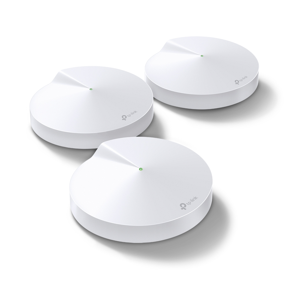 TP-Link DECO M5 - Wi-Fi System - Up To 4,500 Sq.ft - Mesh 1GbE - Wi-Fi 5 - Dual Band (pack Of 3) DECO M5(3-PACK) - C2000