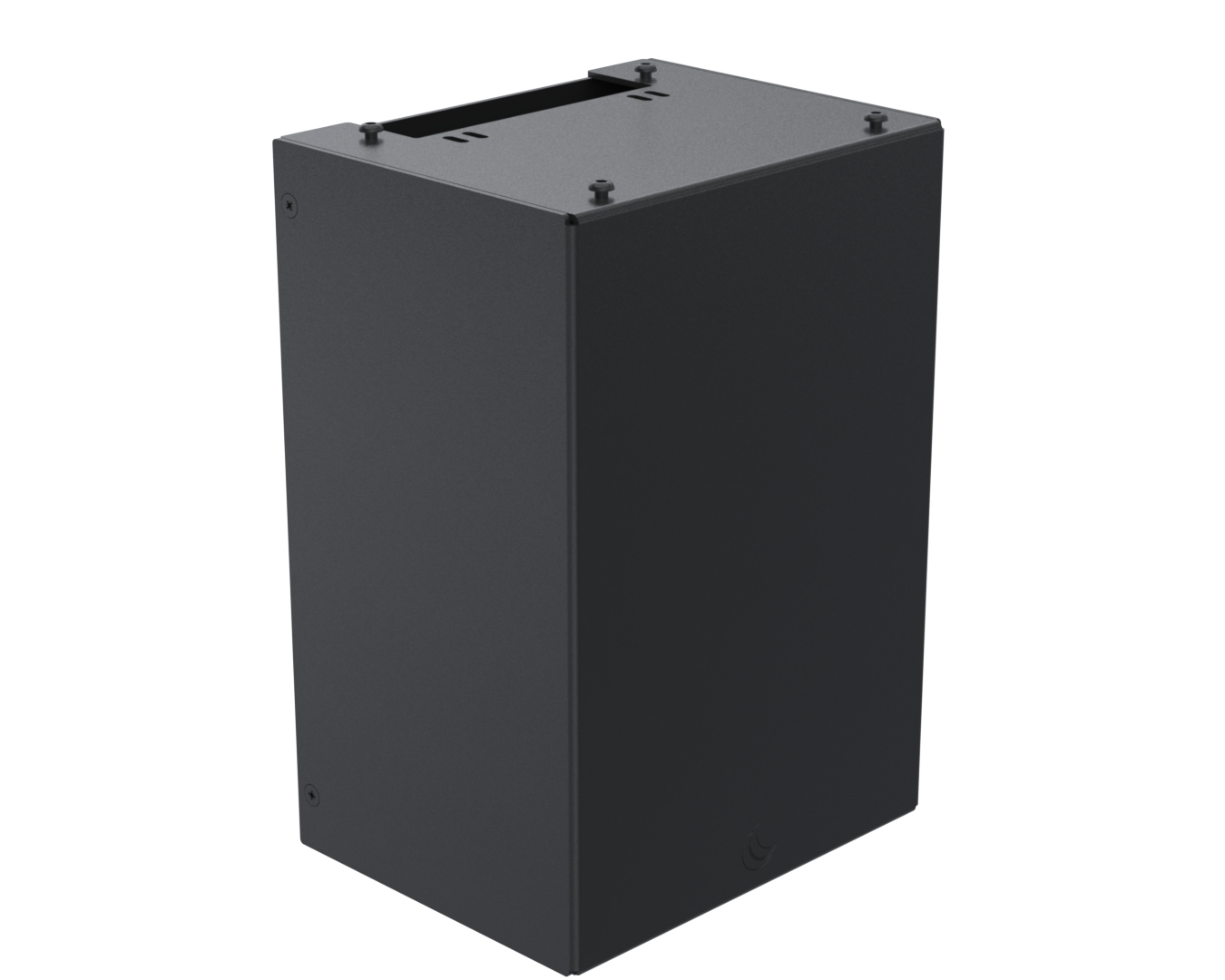 Ergonomic Solutions Kiosk center module (blank) -  W:206 -BLACK-  SPK210-02 - eet01