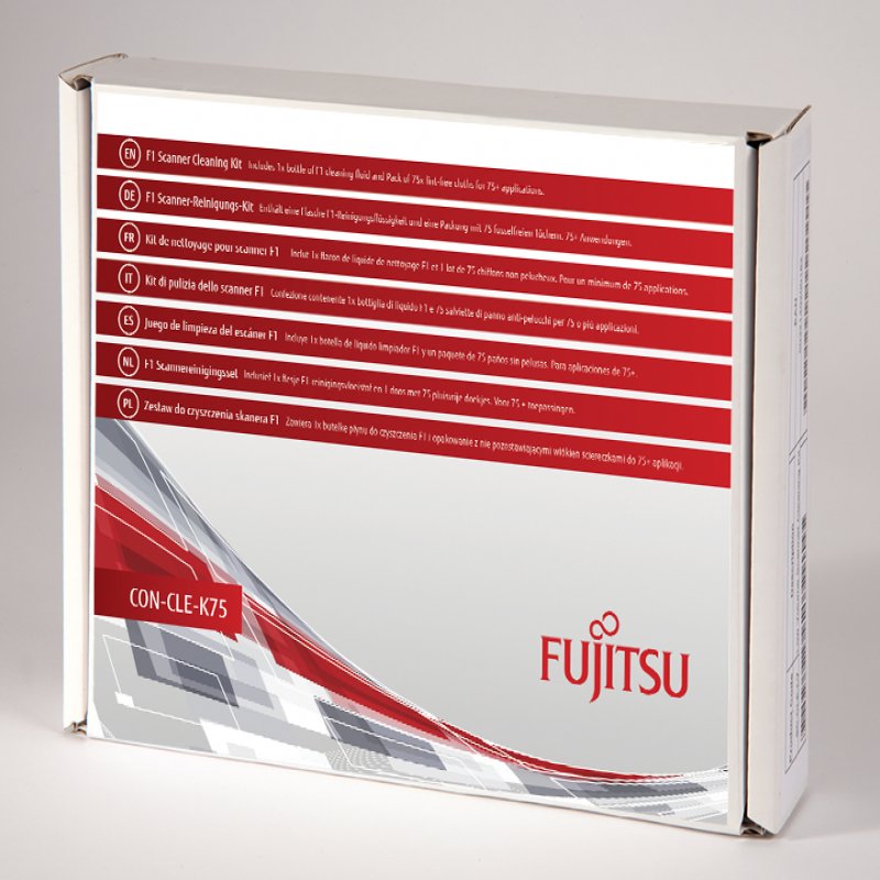 Fujitsu F1 Scanner Cleaning Kit  CON-CLE-K75 - eet01