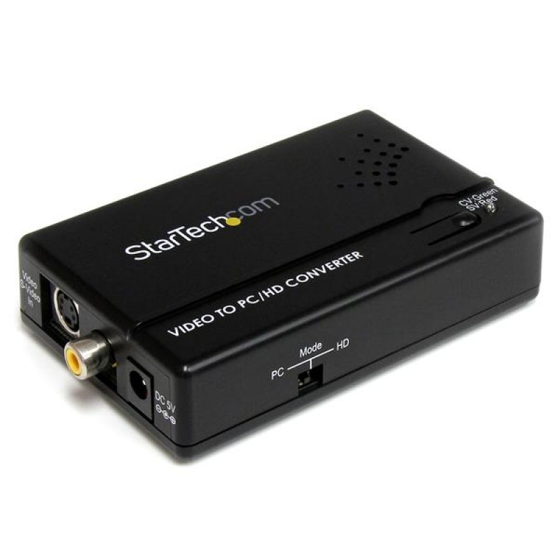 startech.com Composite And S-video To Vga Converter Vid2vgatv2 - AD01