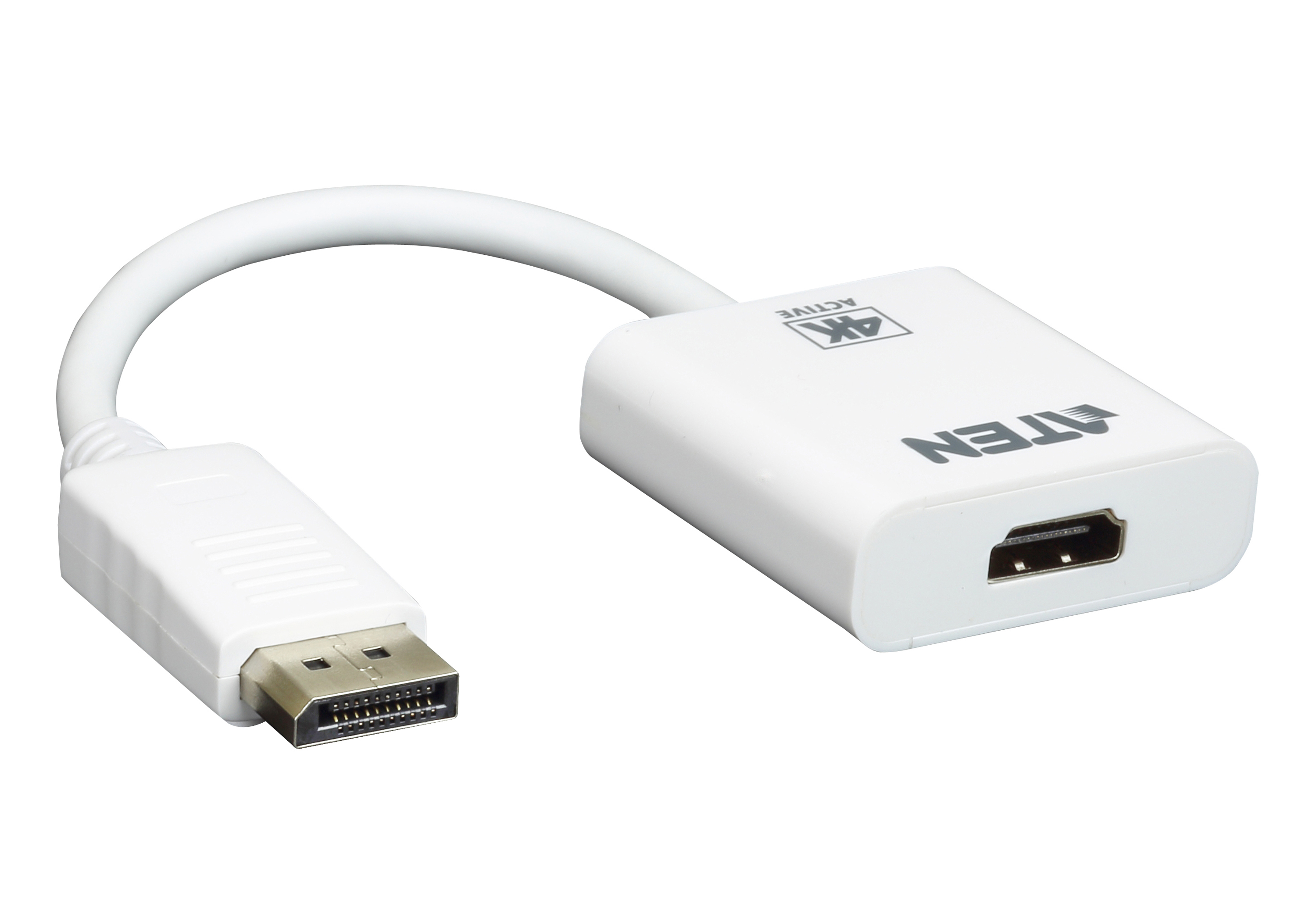 ATEN VC986 DisplayPort To 4K HDMI Active Adapter - Video Converter - DisplayPort - HDMI - For VanCryst VB905 VC986 - C2000