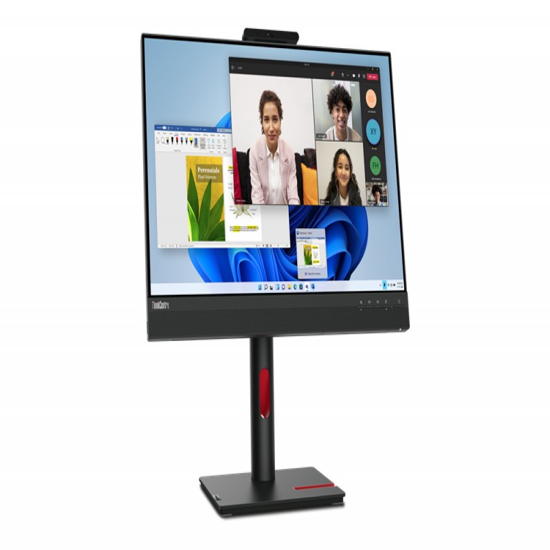 23.8 Lenovo ThinkCentre Tiny-In-One 24 Gen 5 Full-HD Touchscreen Monitor with Tilt, Swivel, Pivot, Height Adjust Stand, 3 Year Depot Warranty