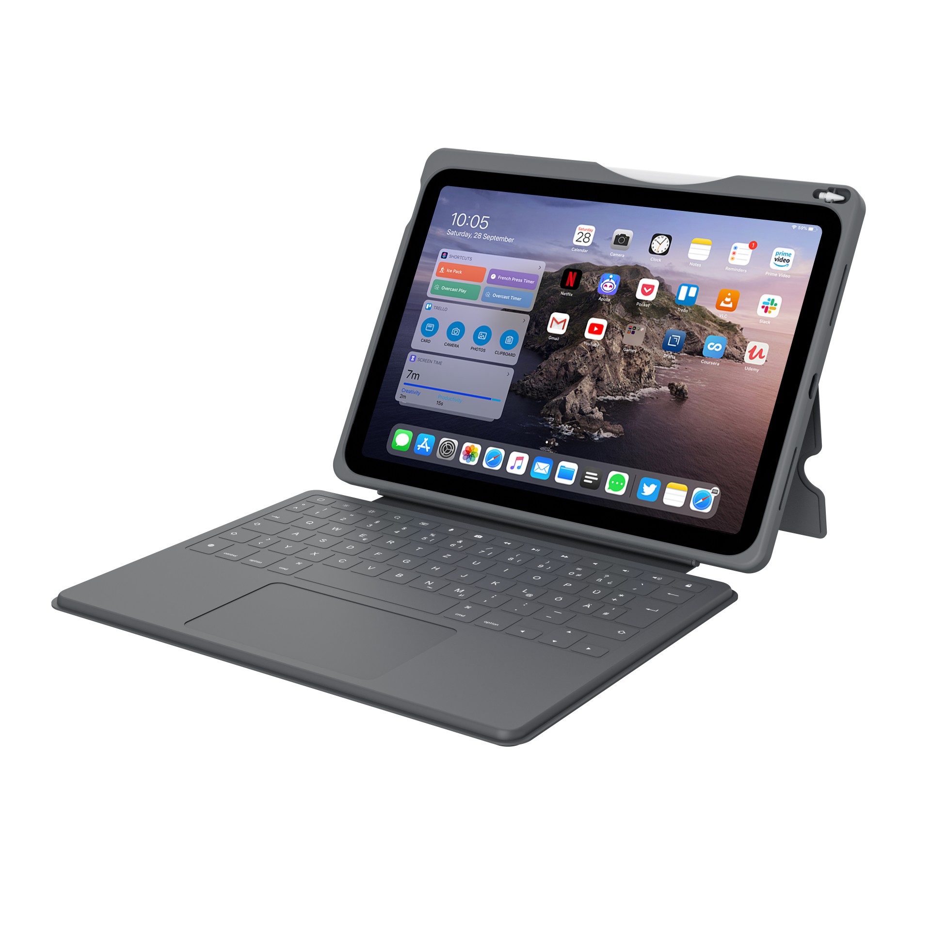 Deqster - Keyboard Covers        Smart Rugged Touch Plus             Keyboard 10.9in (10. Gen.) Uk-la    90-2000052