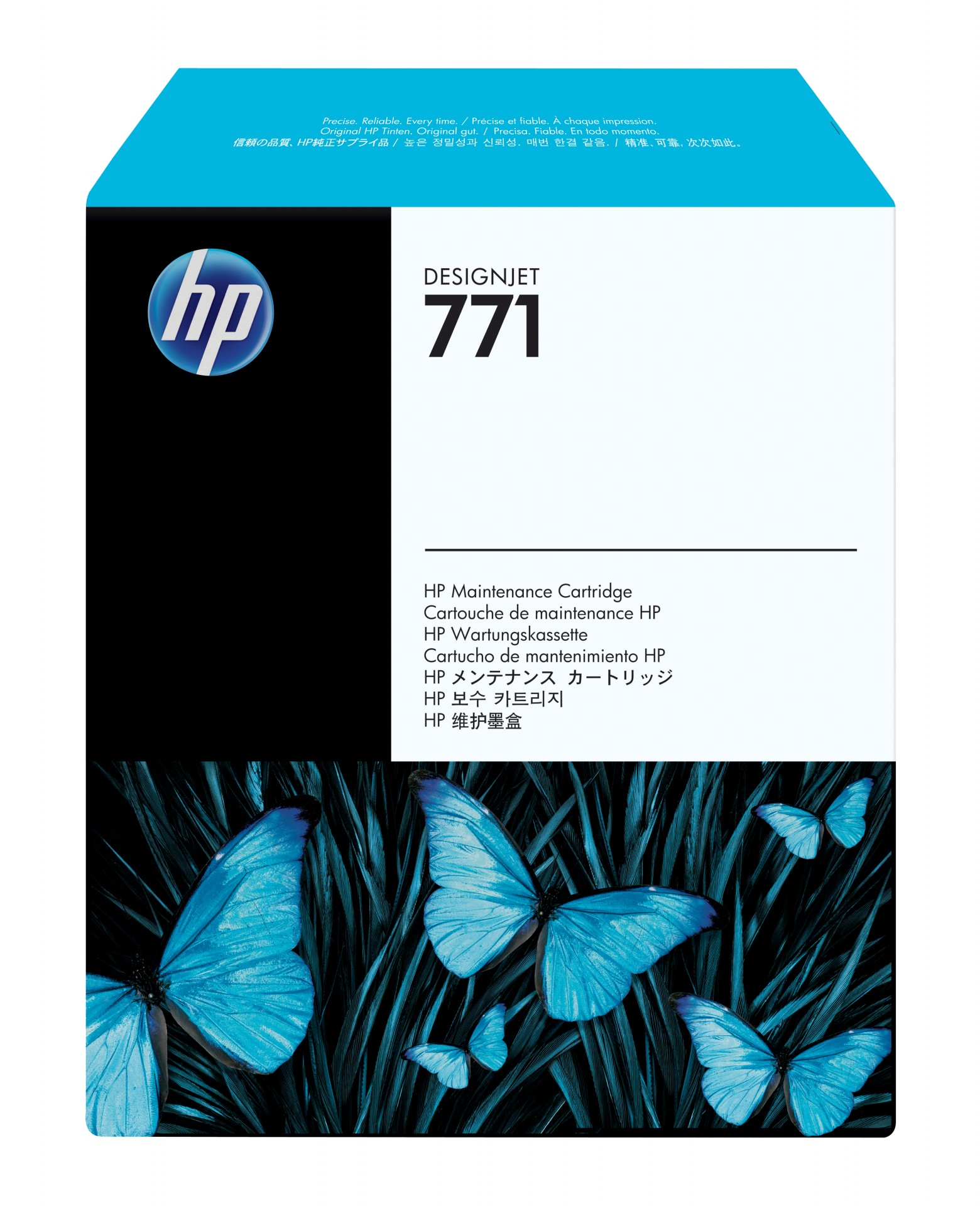 Hp - Gsb Supp Lg Fmt Des Supp (u Cartridge No 771                    Maintenance For Designjet           Ch644a