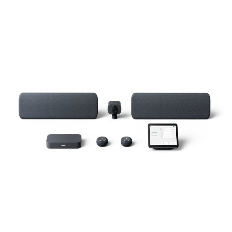 Lenovo Google Meet Series One - Gen 2 - Large Room Kit - Video Conferencing Kit - With 3 Years Premier Support - Charcoal 20YW0008UK - C2000