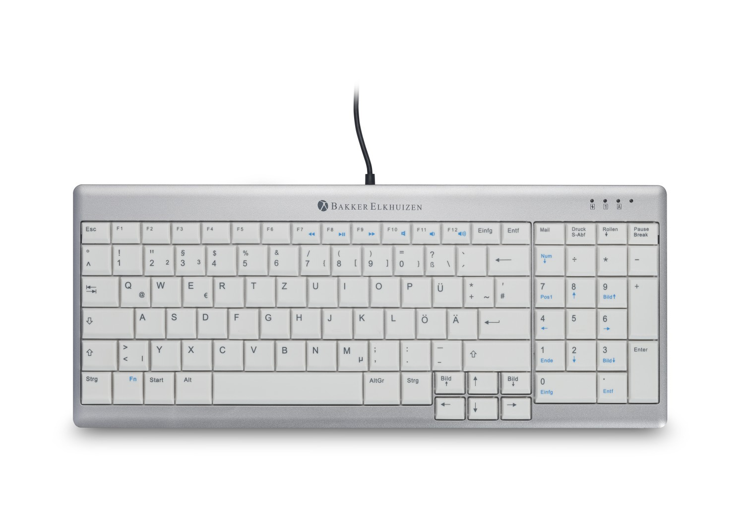 BakkerElkhuizen Ultraboard 960 Standard  Compact Keyboard Office Usb  BNEU960SCCH - eet01
