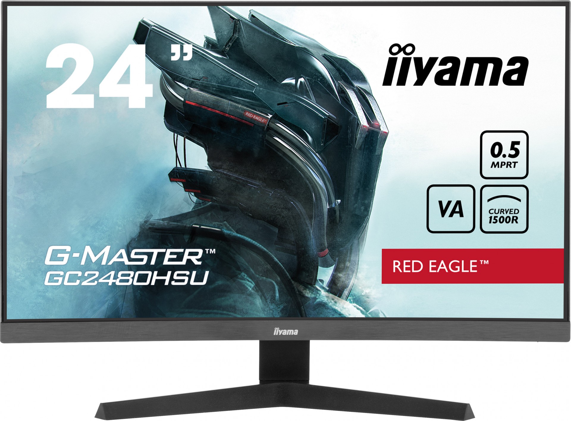 24\W LCD Full HD Curved Gaming VA 180 Hz GC2480HSU-B1 - C2000