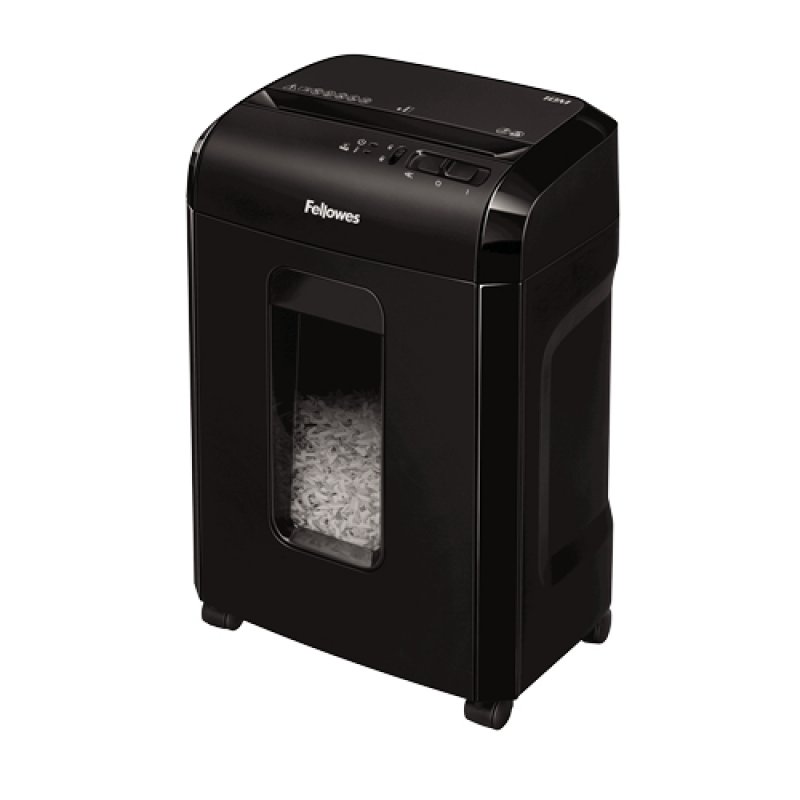 Fellowes Powershred 10M Paper Shredder  Micro-Cut Shredding Black  4630601 - eet01