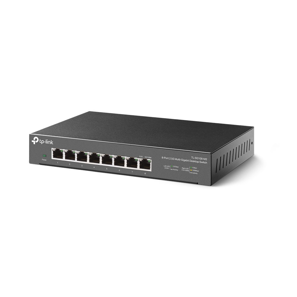 tp link 8 Port Multigigabit Desktop Switch Tl-sg108-m2 - AD01