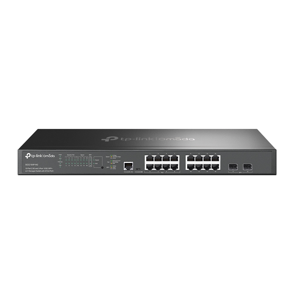 tp link 16 Port Sfp+ L2+ Managed 8 Port Poe+ Sg3218xp-m2 - AD01