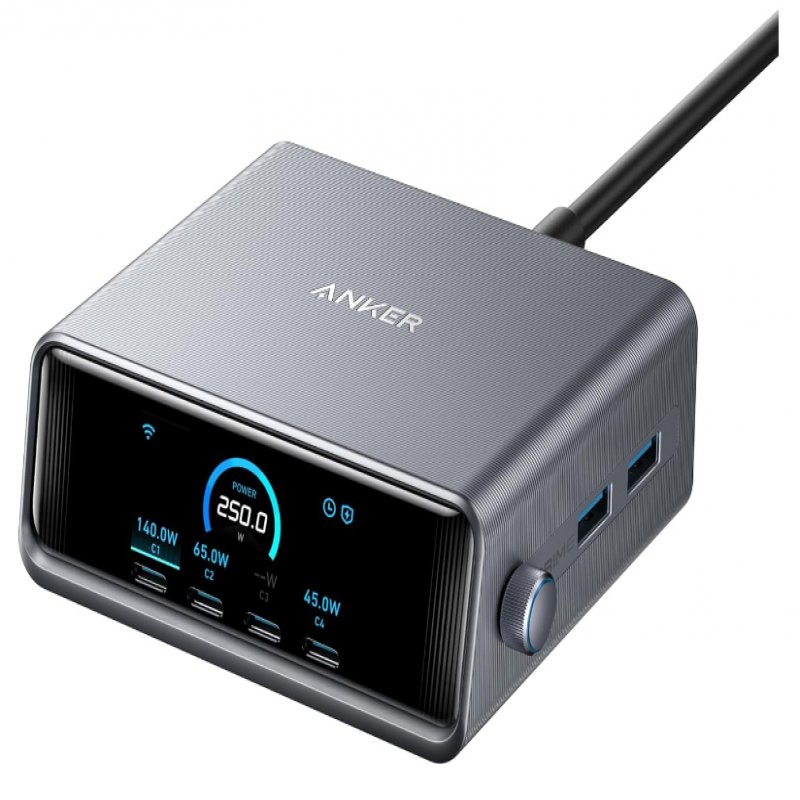 Anker Prime Gan Universal Black  Fast Charging Indoor  A2345341 - eet01