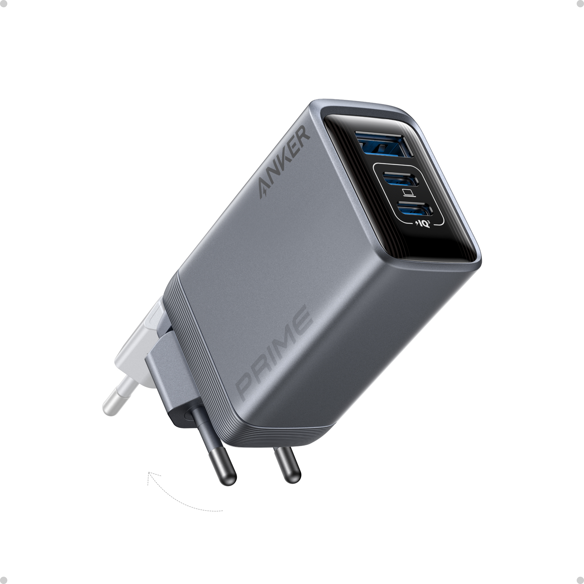 Anker Mobile Device Charger  Universal Black Ac Indoor  A2688341 - eet01