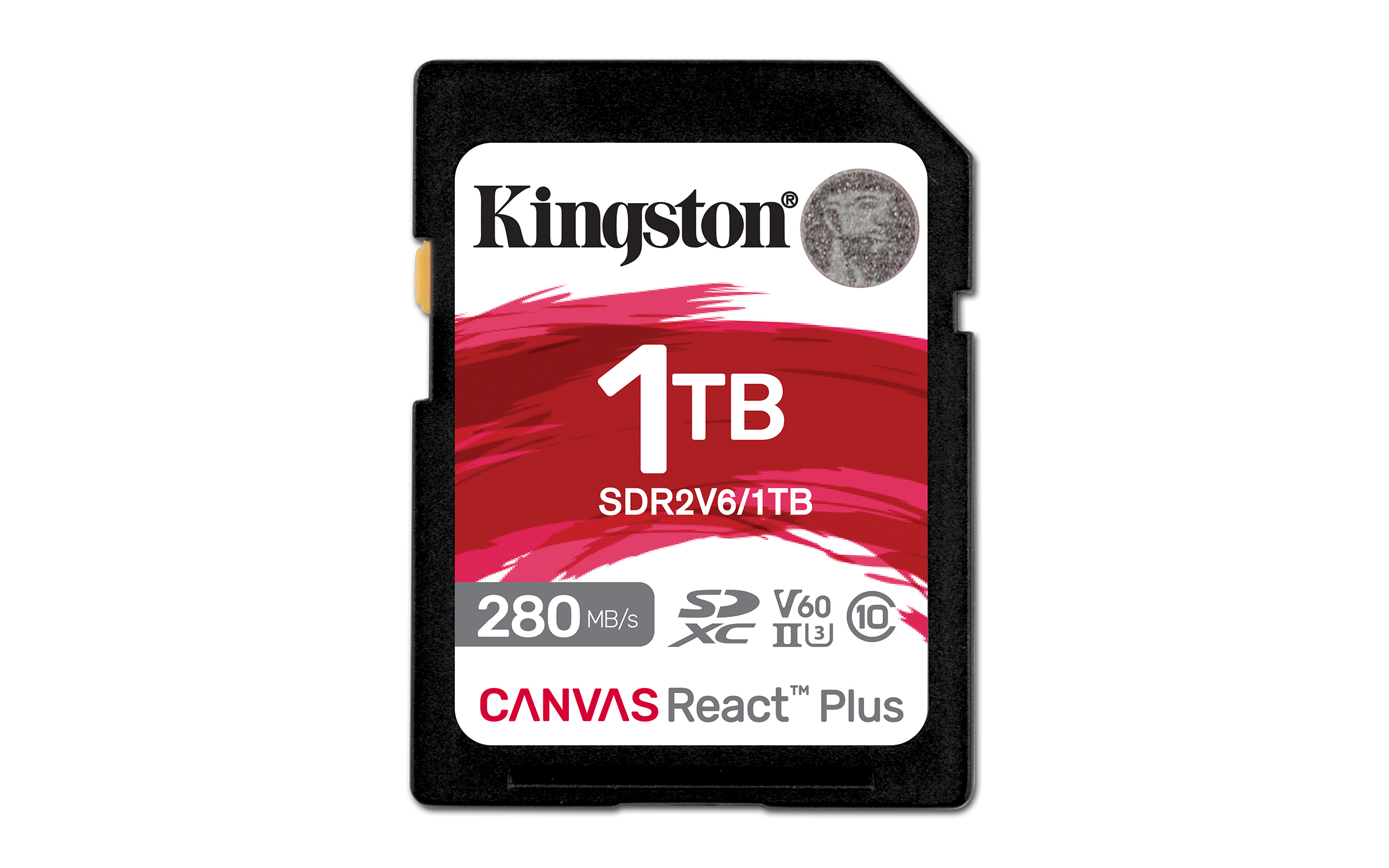 Kingston 1Tb Canvas React Plus Sdxc  Uhs-Ii 280R/150W U3 V60 For  SDR2V6/1TB - eet01