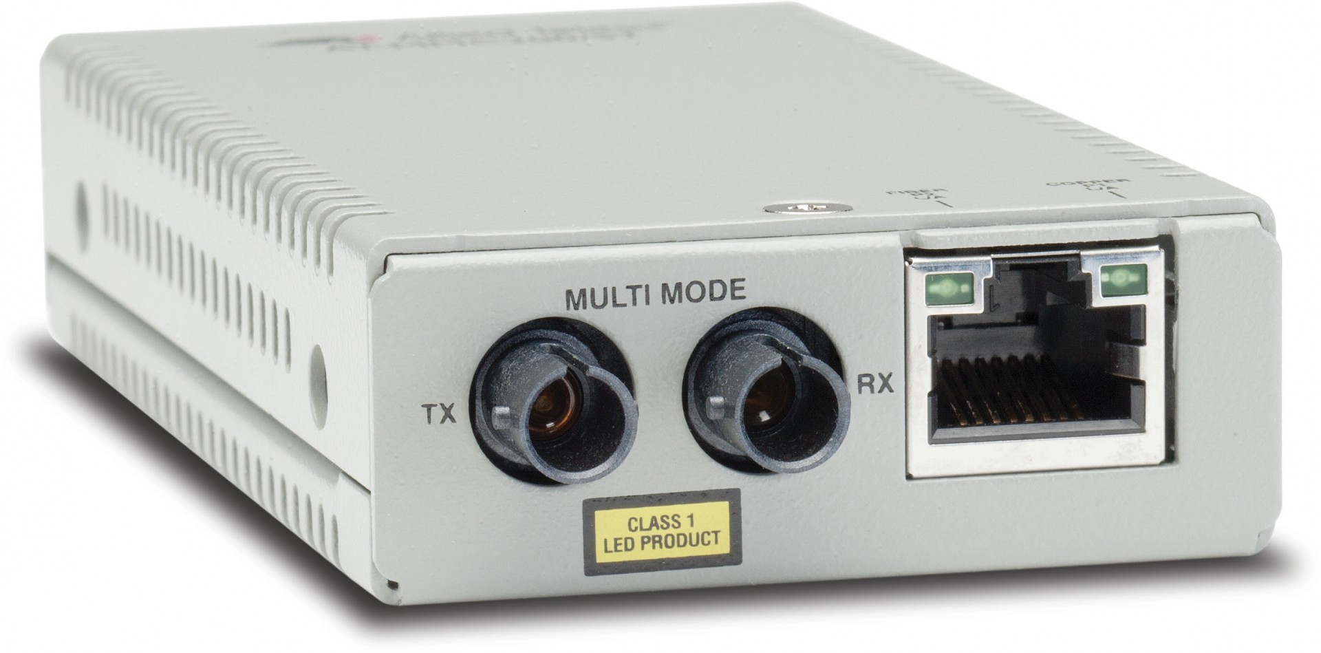 Allied Telesis AT MMC200/ST - Fibre Media Converter - 100Mb LAN - 10Base-T, 100Base-FX, 100Base-TX - RJ-45 / ST Multi-mode - Up To 2 Km - 1310 Nm - TAA Compliant AT-MMC200/ST-960 - C2000