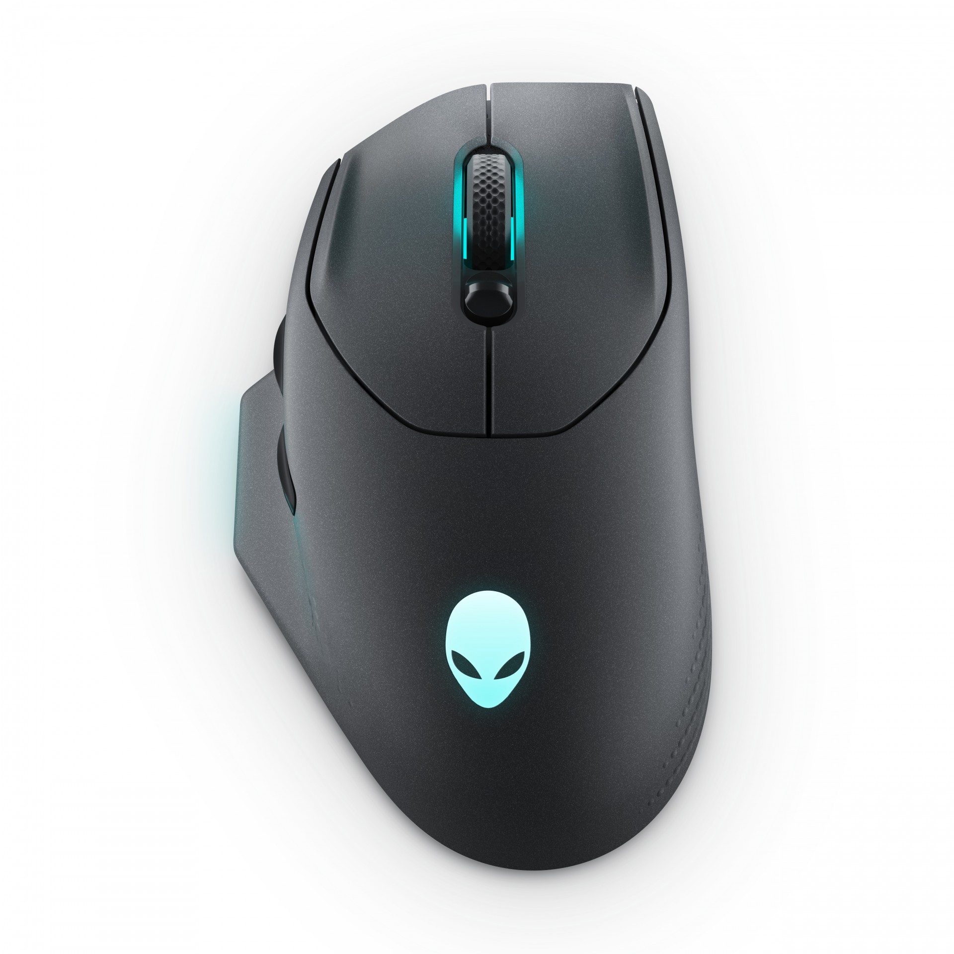 Alienware AW620M - Mouse - Right-handed - Optical - 7 Buttons - Wired, Wireless - USB, 2.4 GHz - Dark Side Of The Moon - Retail - Box AW620M-G-DEAM - C2000