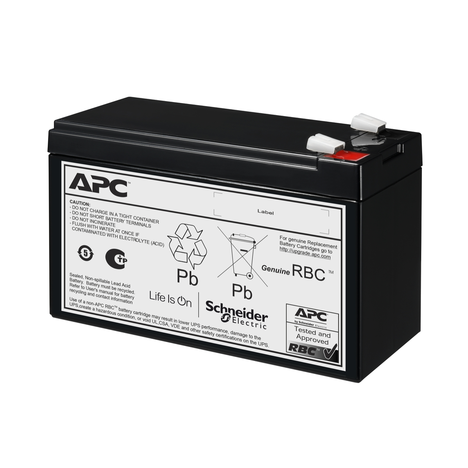 Apc - Rbc&mobile Power Packs     Apc Replacement Battery             Cartridge #176                      Apcrbc176