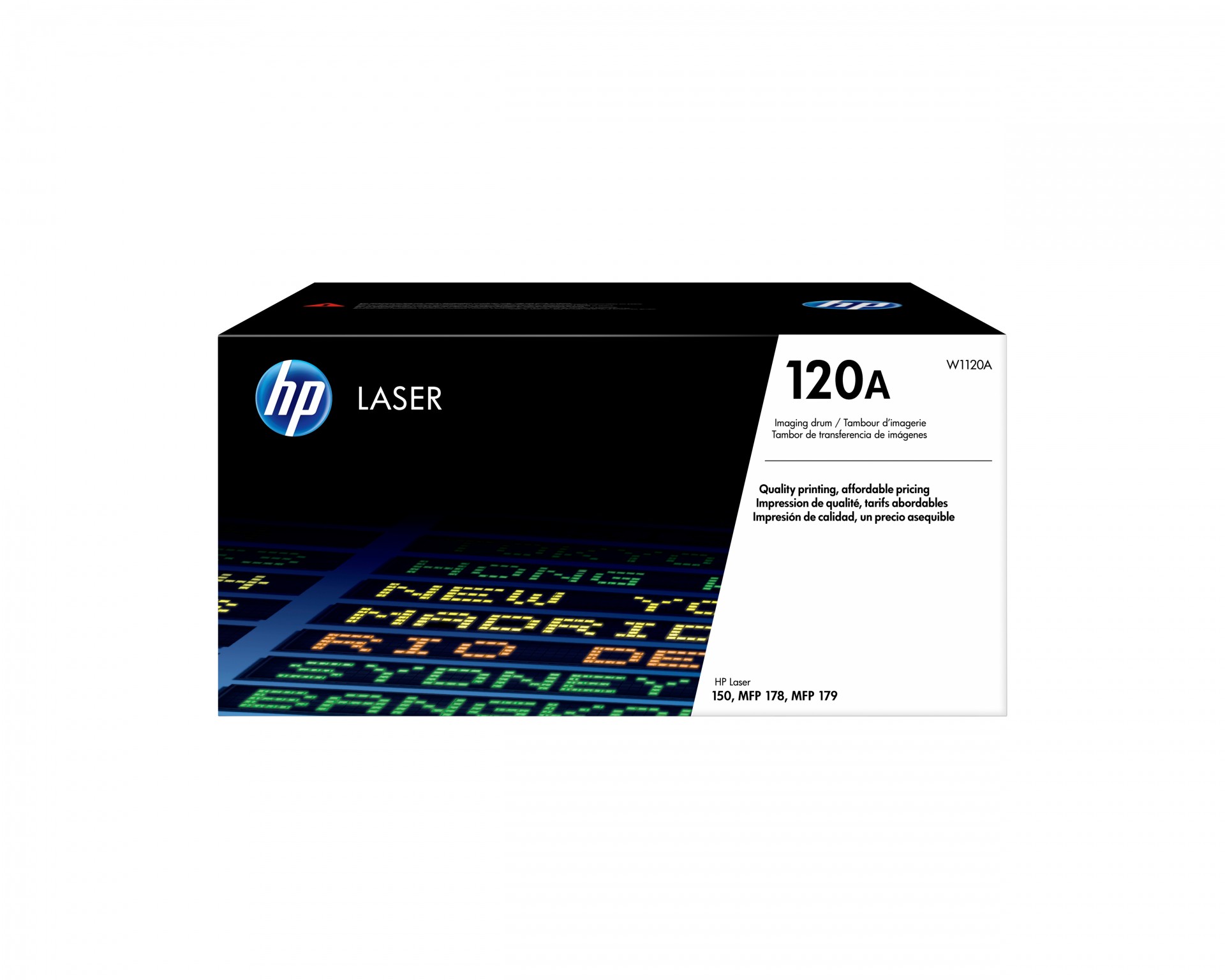 HP 120A - Original - Drum Kit - For Color Laser 150a, 150nw, MFP 178nw, MFP 178nwg, MFP 179fnw, MFP 179fwg W1120A - C2000