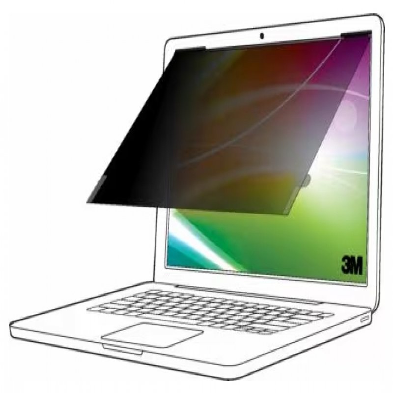 3M Bright Screen Privacy Filter - Notebook Privacy Filter - Bright Screen - Removable - Flip/adhesive - 14.4" - For Microsoft Surface Laptop 2 BPNMS003 - C2000