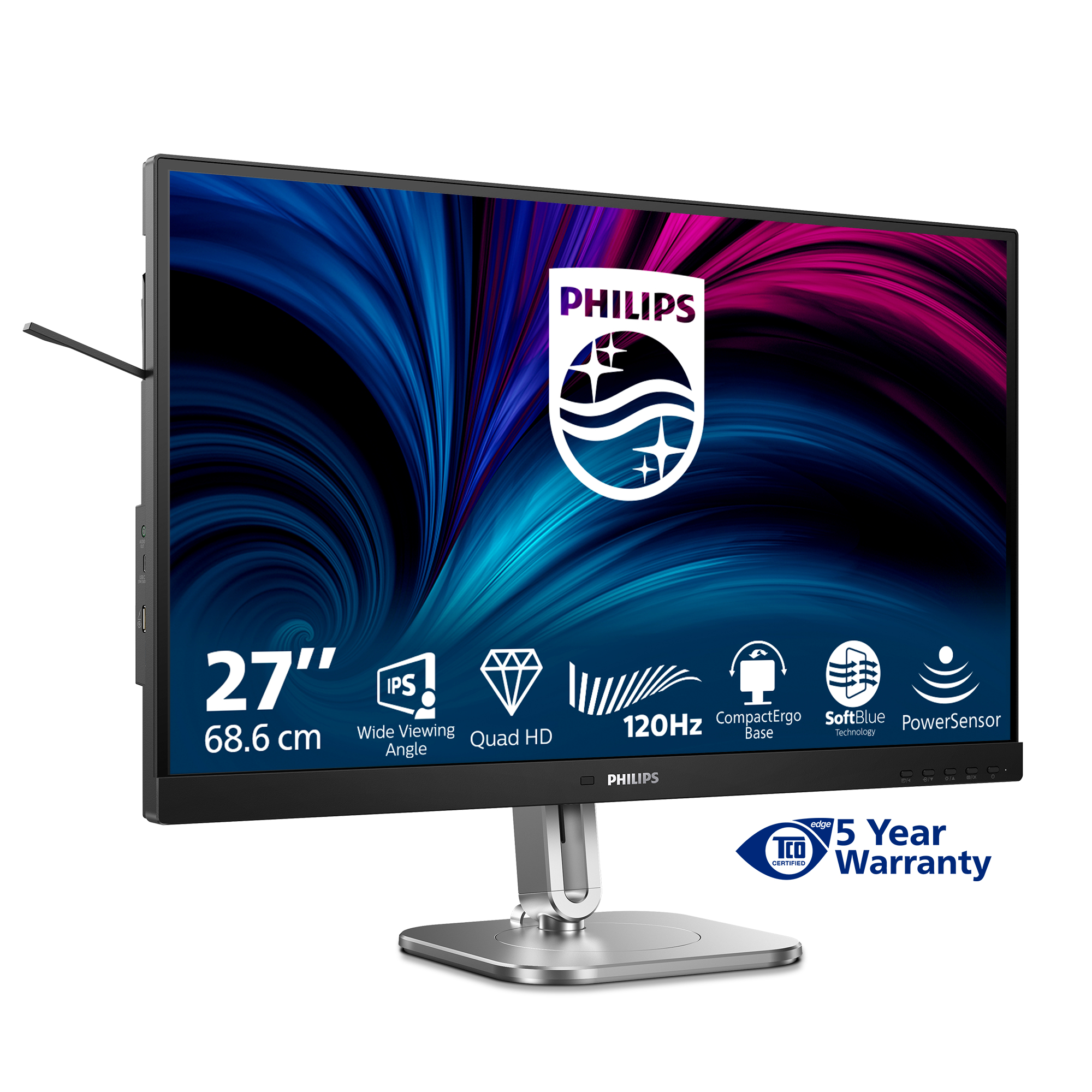 27" QHD 120Hz HAS USB 2x2W 27B2N4500/00 - C2000