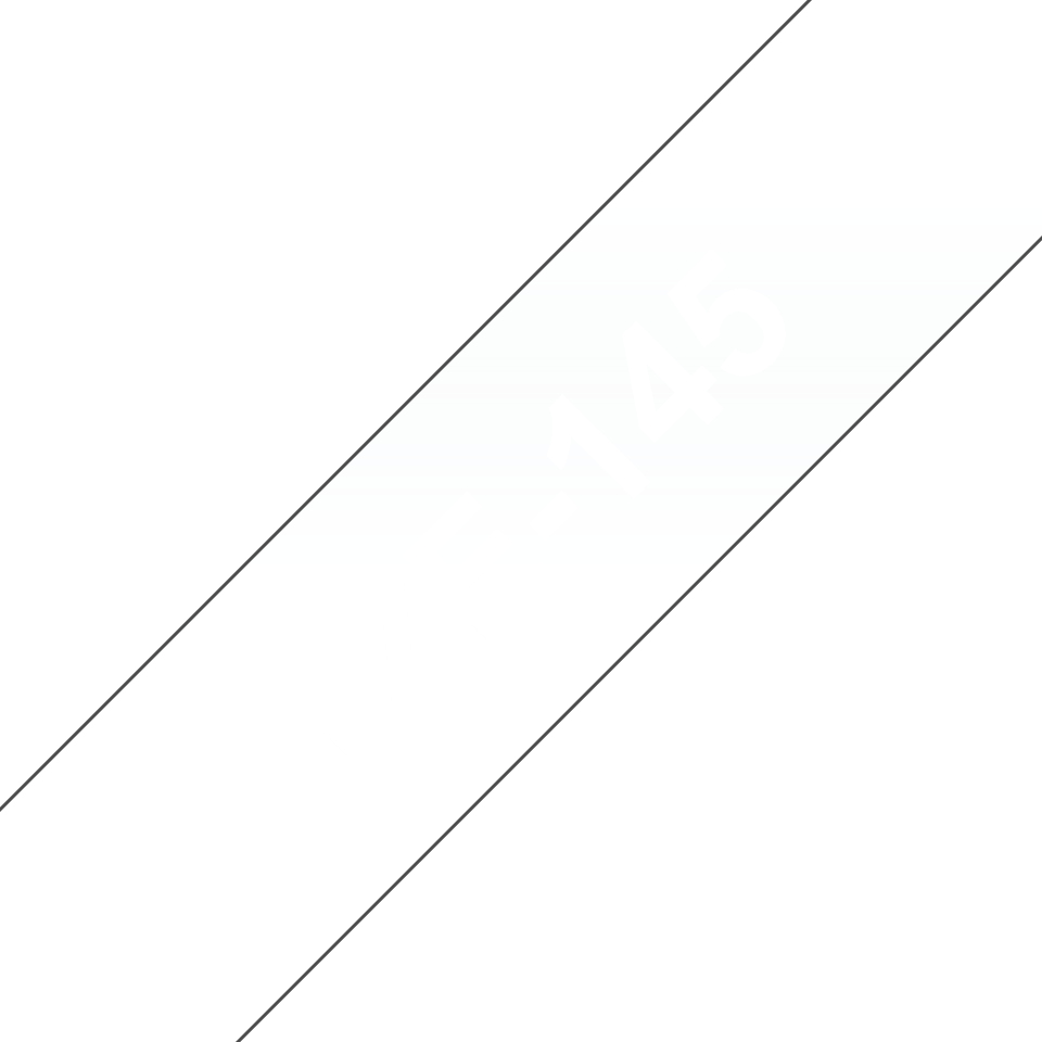 Brother - Consumables Ink Eur    Tz-145 Laminated Tape 18mm          White On Clear                      Tze145