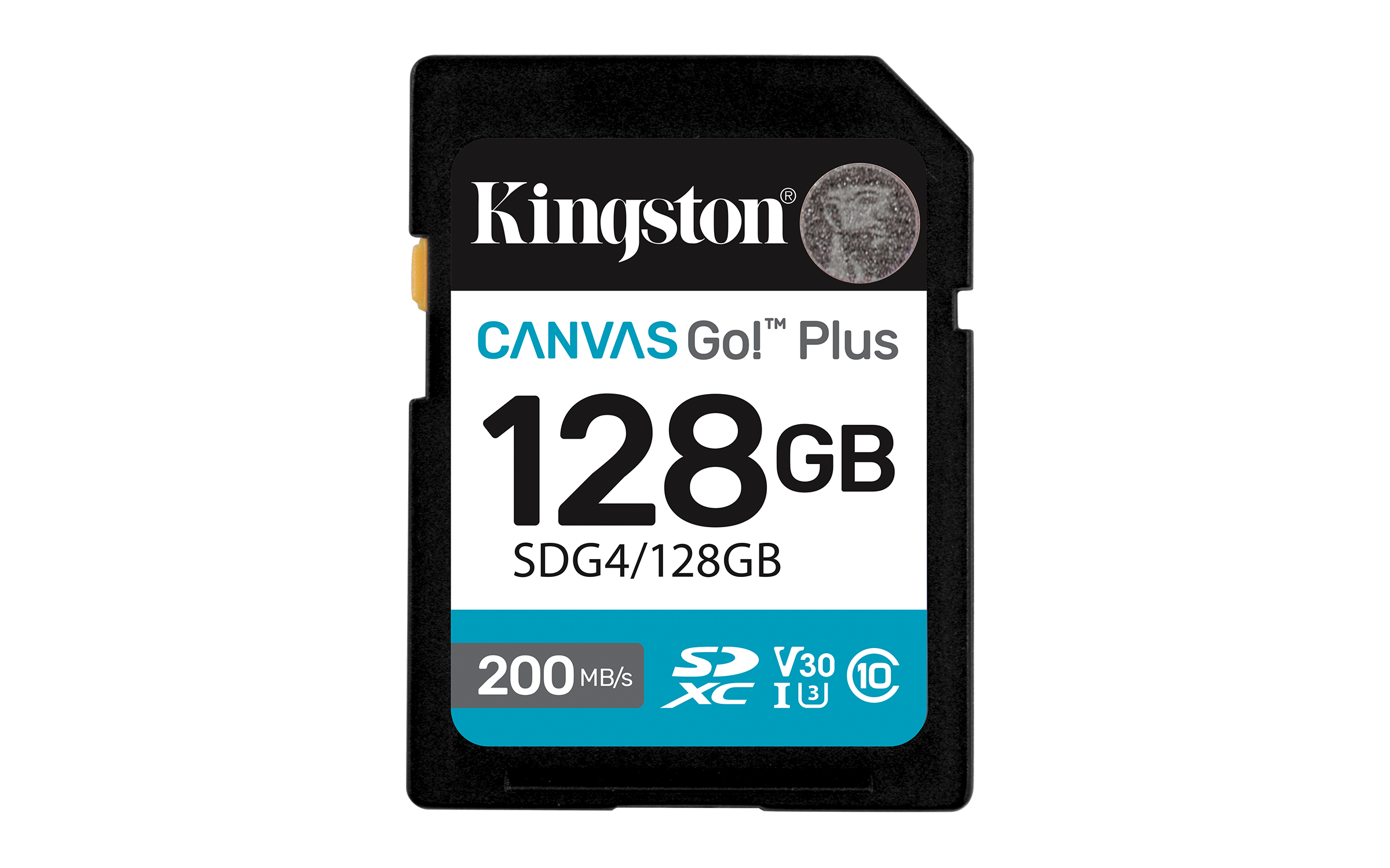Kingston - Digital Media Product 128gb Sdxc Canvas Go Plus 200r      Gen4 C10 Uhs-i U3 V30 200mb/s       Sdg4/128gb