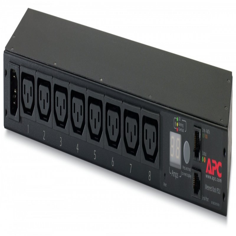 Apc - Racks And Pdus             Rack Pdu Metered 1u 12a/208v        10a/230v (8) C13s                   Ap7820b
